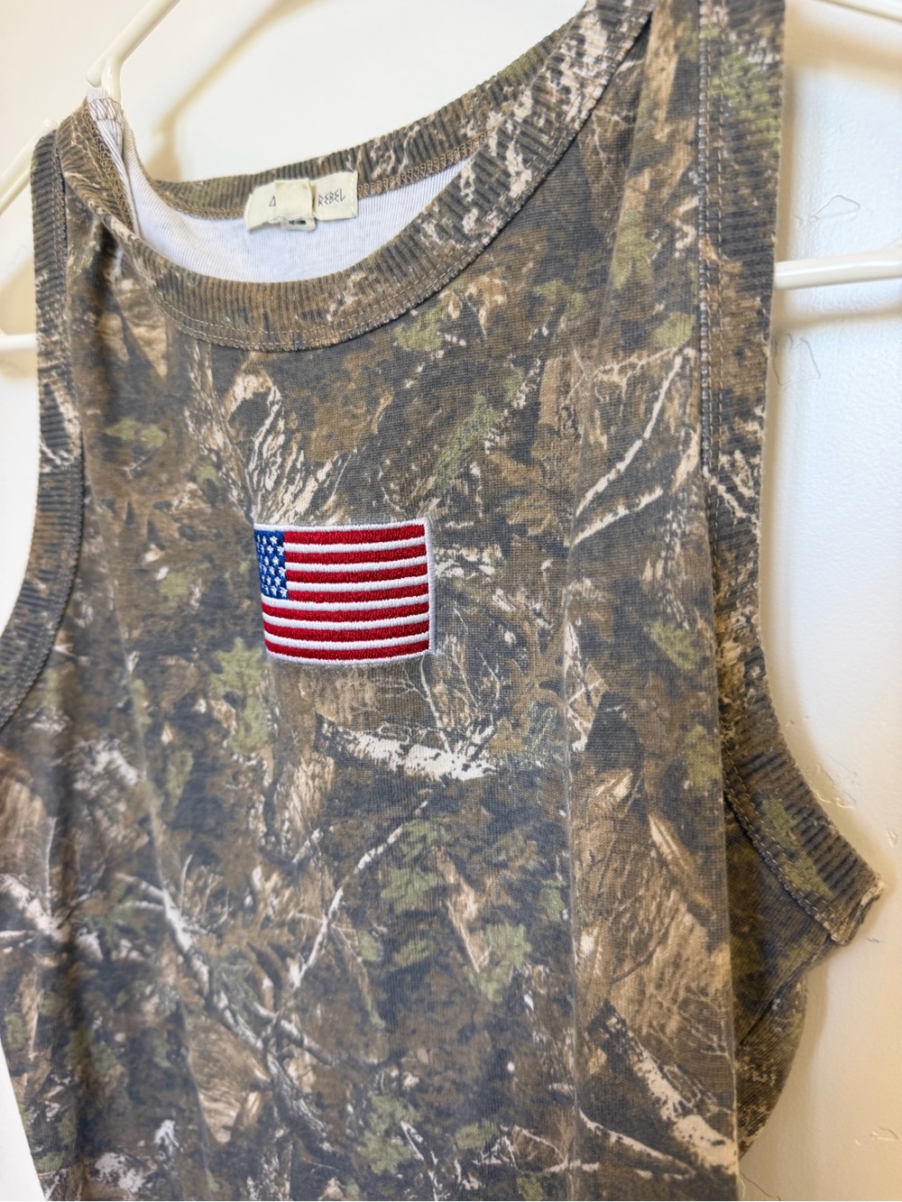 Camo Flag Tank Top - Picture 2 of 5